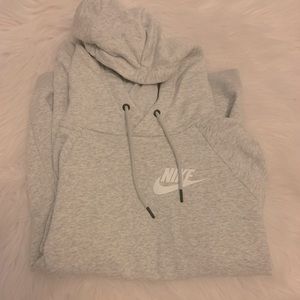 Grey nike hoodie